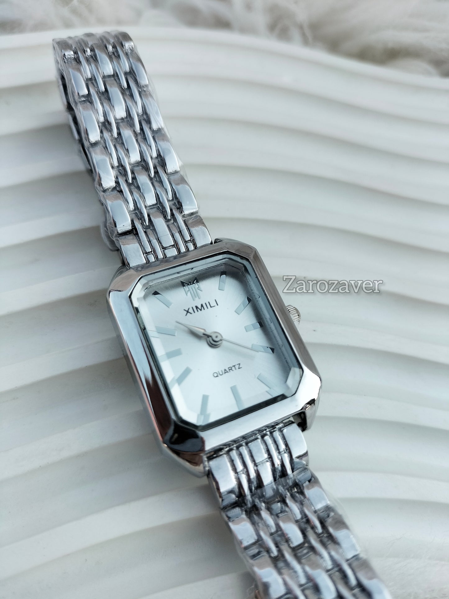 Adele Watch (Silver)White