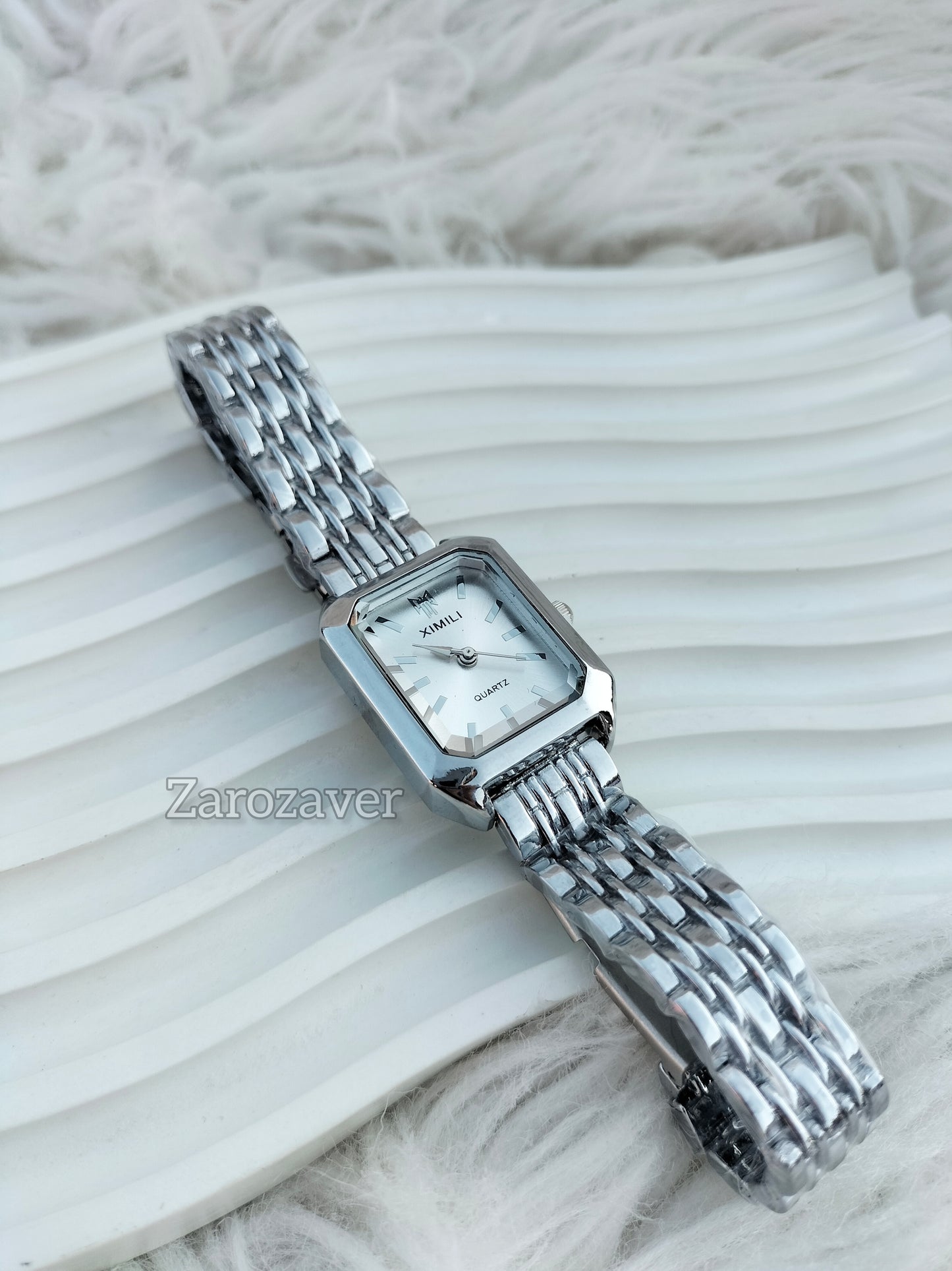 Adele Watch (Silver)White