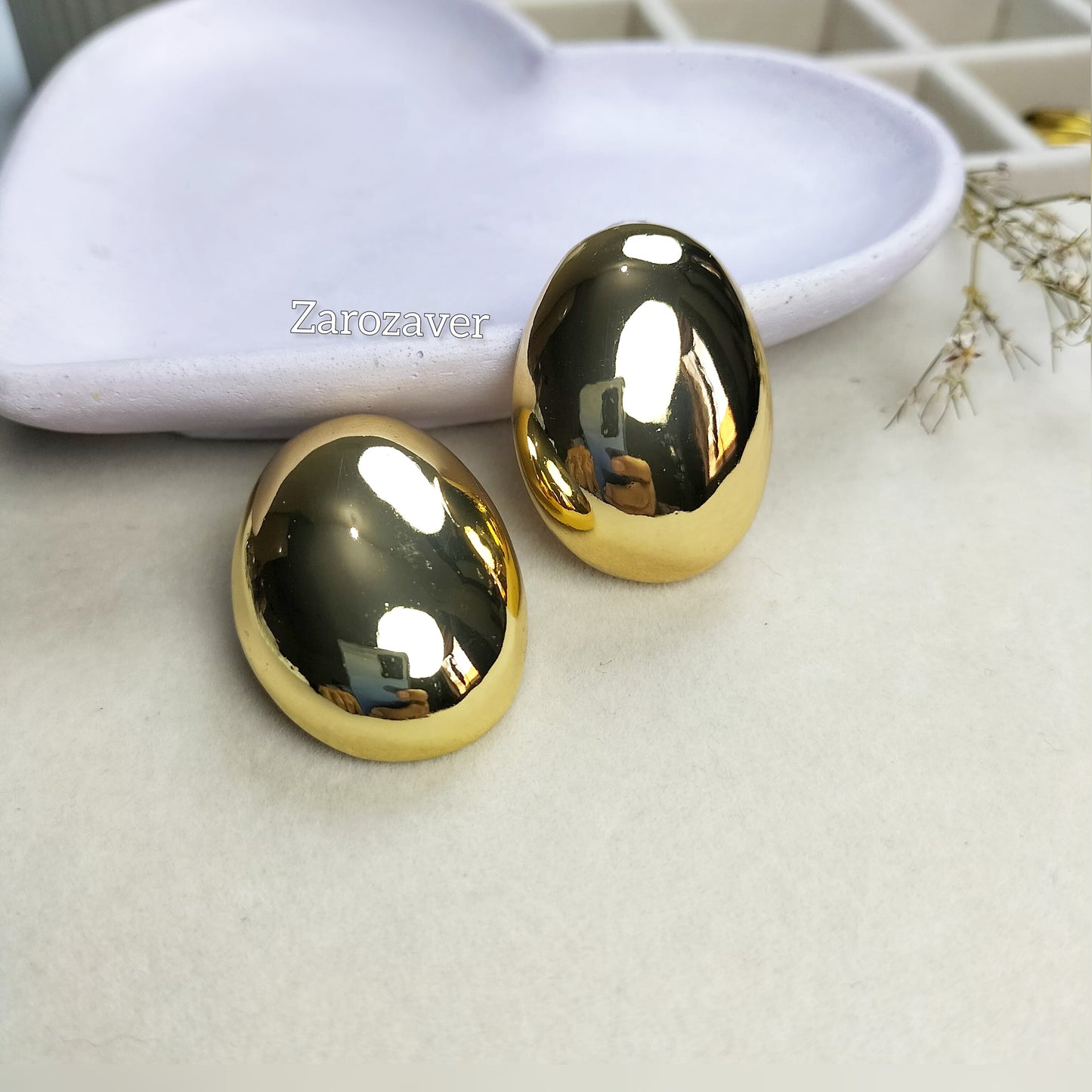 Oval Chunky Studs