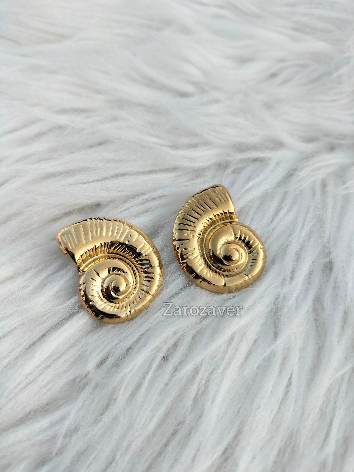 Conch Shell Studs