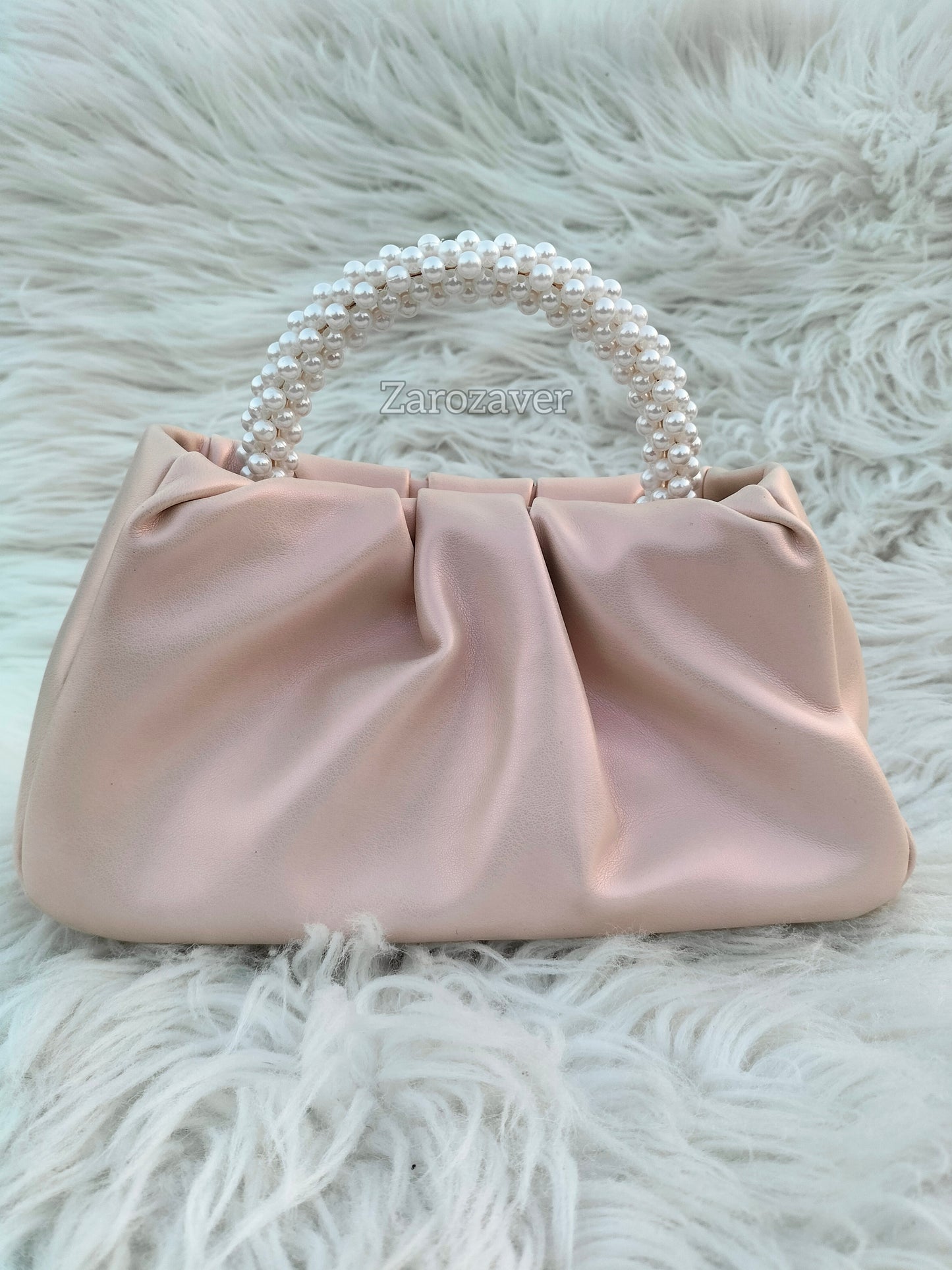 Pearl Cloud Clutch