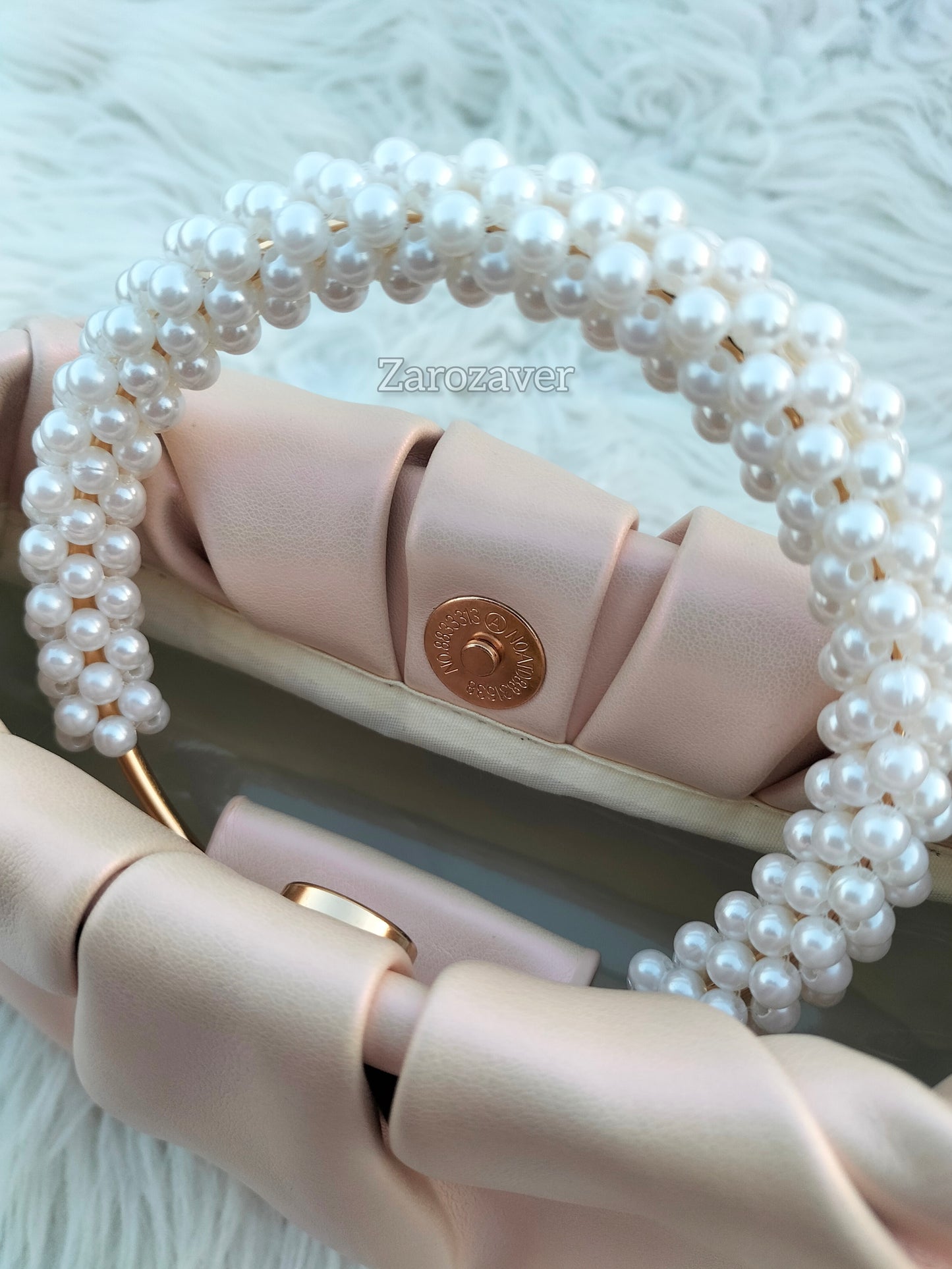 Pearl Cloud Clutch