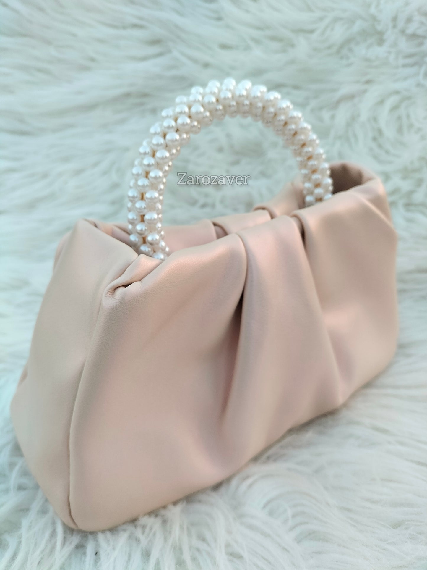 Pearl Cloud Clutch