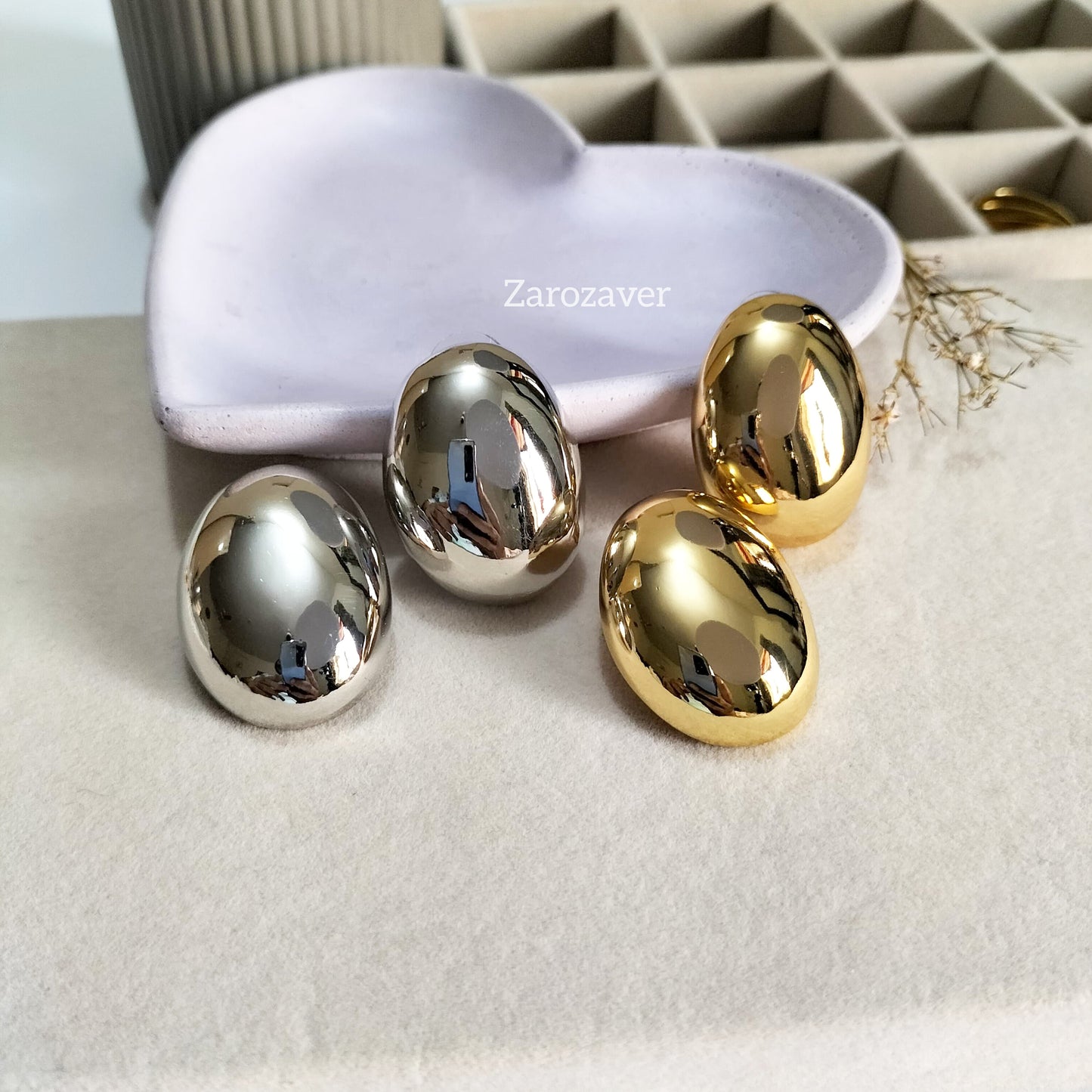 Oval Chunky Studs