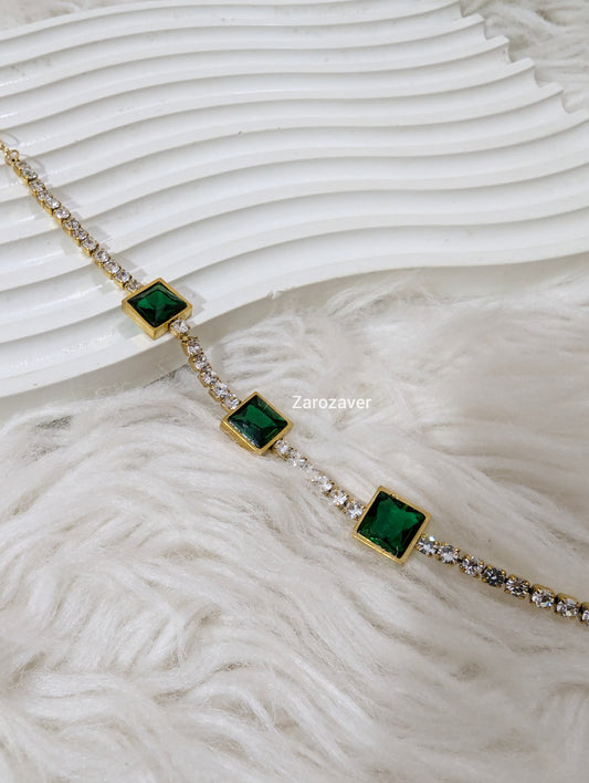 Victoria Emerald Bracelet