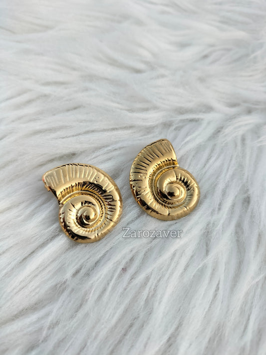 Conch Shell Studs