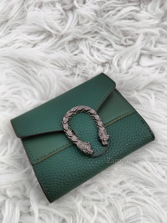 Mini Green Wallet