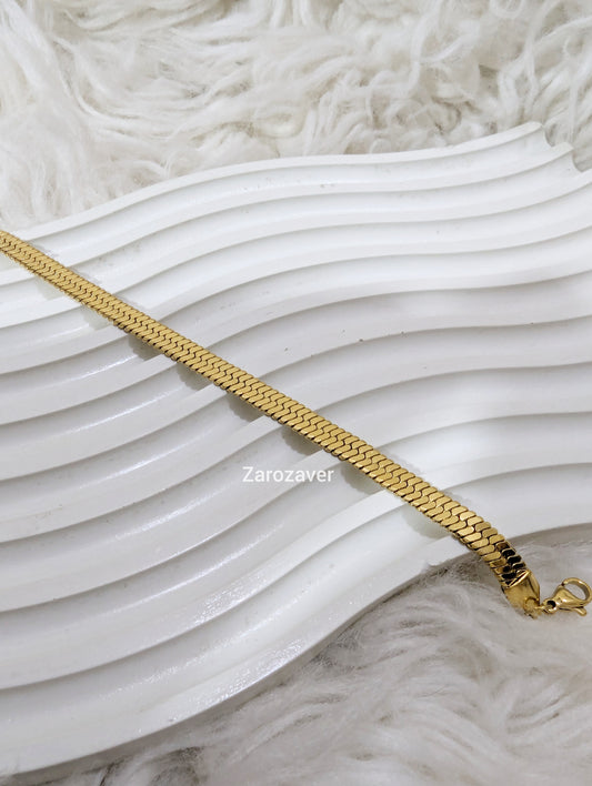 Thick Snake Chain Bracelet