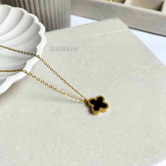 Clover Necklace Dual Faced