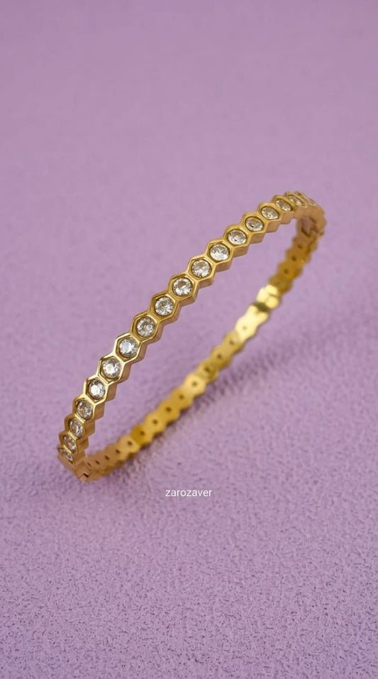 Honey Comb Bangle