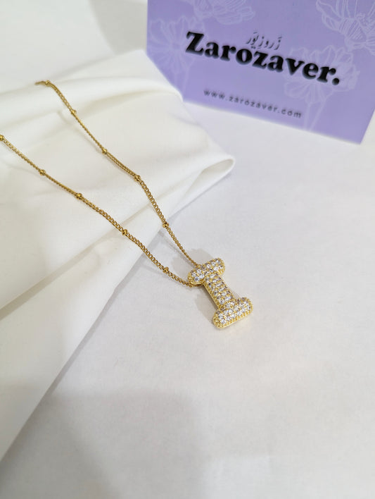 I Initial Necklace